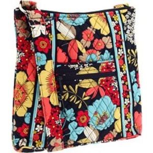 Vera Bradley Happy Snails Hipster Crossbody